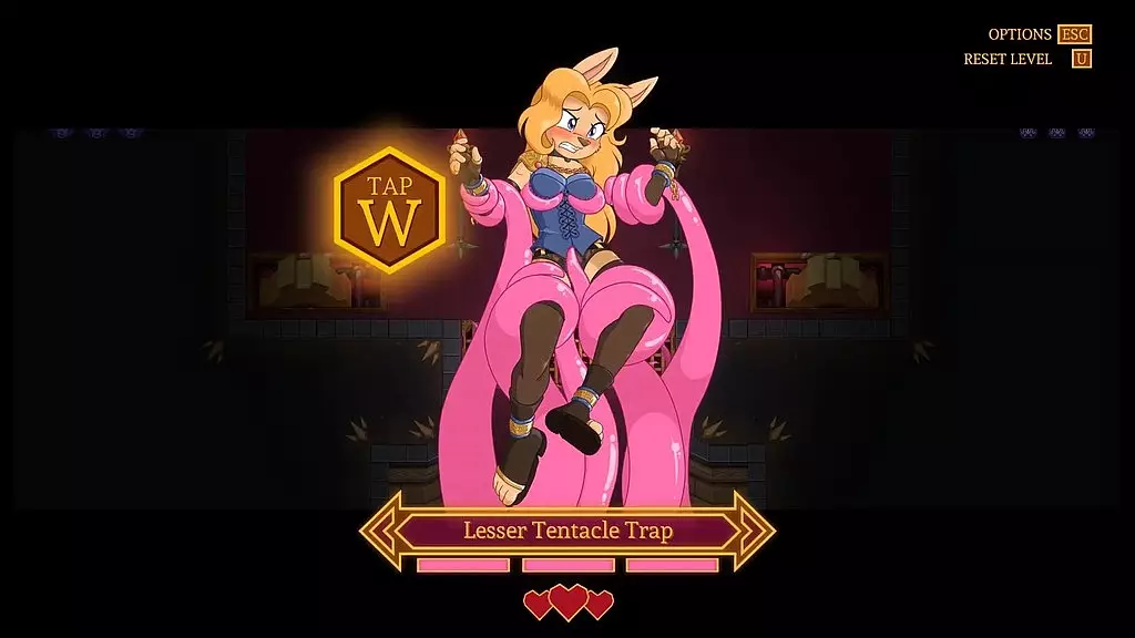 Furry BDSM Tickling Trap with Cum In Gaming