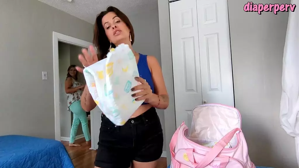 Diapered & Humiliated by Goddess Brandon