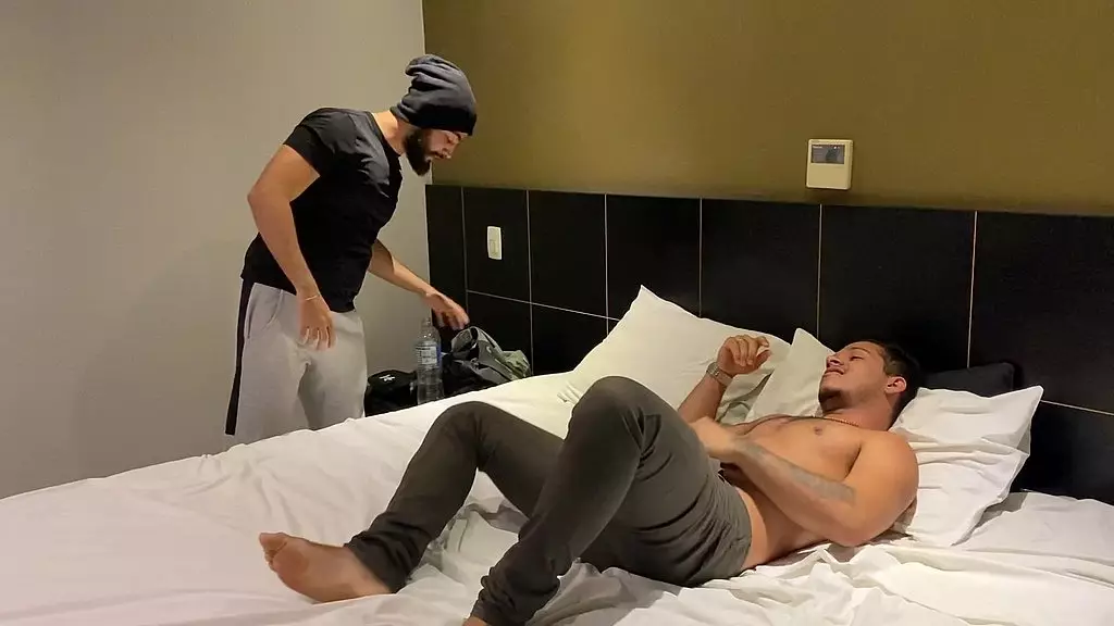 Latina Brunette Gets Roughly Fucked by Bearded Coworker