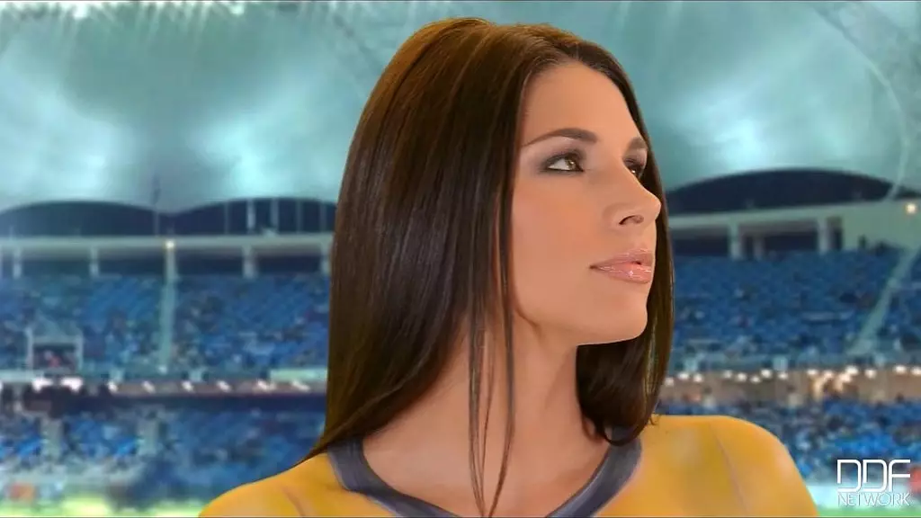 Sultry Latina Zafira Roots for Brazil in Hot Lesbian Scene
