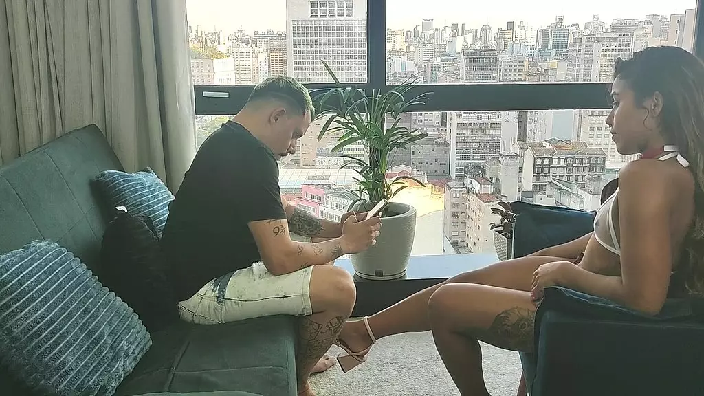 Gaby Oliveira Takes On 3 Hungry Cocks in Anal Gangbang