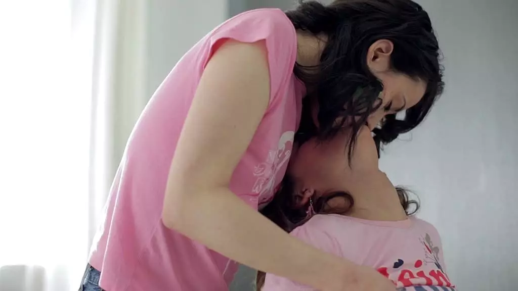 Teen Threesome Frenzy: Gabi & Parvin Take Turns