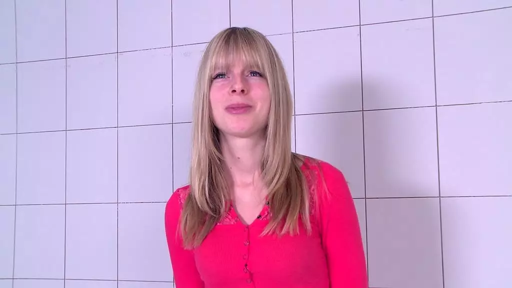 Hungarian Blondie's Anal Debut