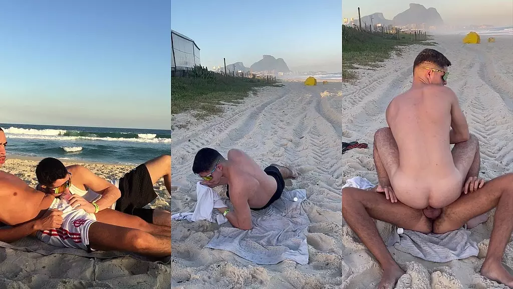 Latina Anal Queen Gets Destroyed by BBC on the Beach