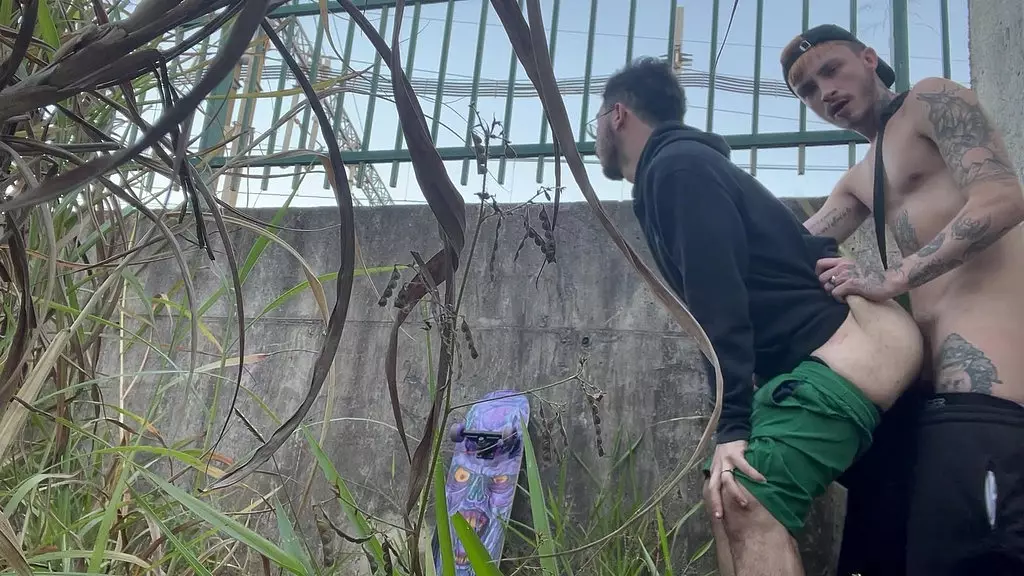 Public Park Anal Fuck Fest