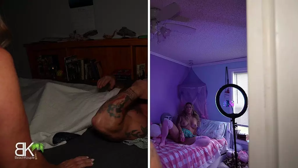 Stepfamily Fucks It Out in Wild Dual Sex Scene