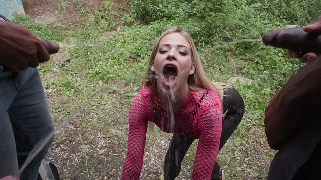 Ria Sunn Takes 6 Monster Cocks in Wild Gangbang