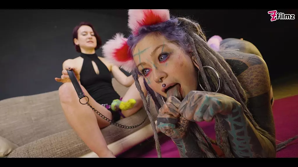 Rough Fucked Kitten Anuskatzz in Dominant BDSM Session