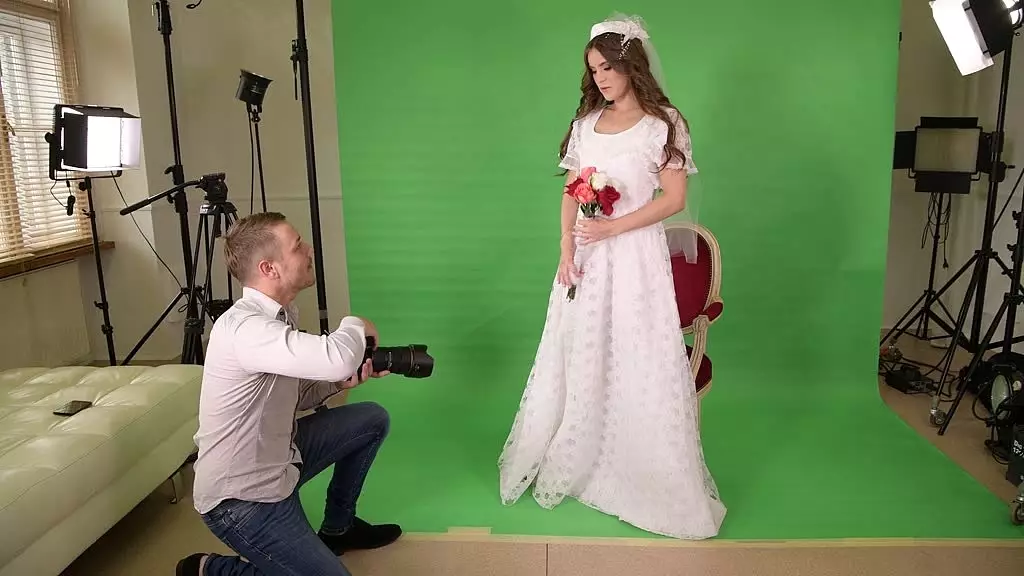 Bride Evelina's Anal Destruction by Photographer GP