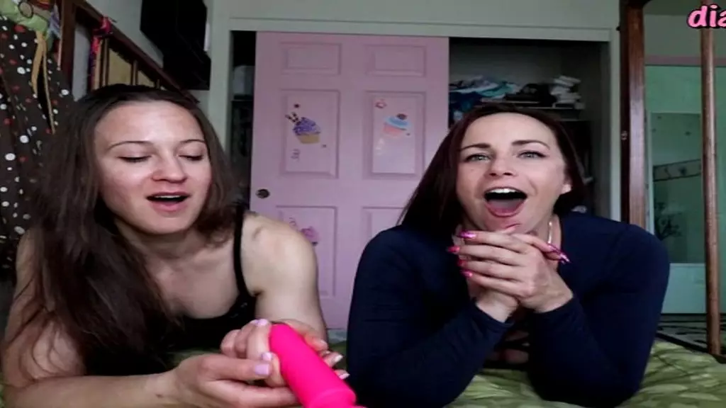Diapered and Dominated by 2 Hot Mistresses