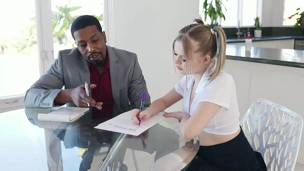 Teen Coco Lovecock Seduces Tutor into BBC Action