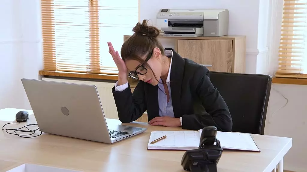 Sybil's Sizzling Office Fuck