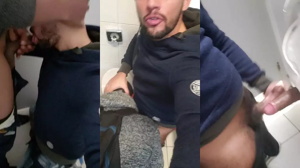 Latina Lesbians Get Wild in Factory Bathroom