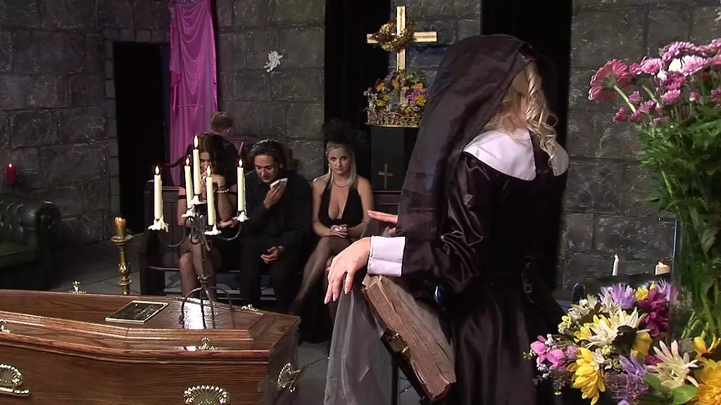 Sister Mary Anne's Wild Orgy with Priests