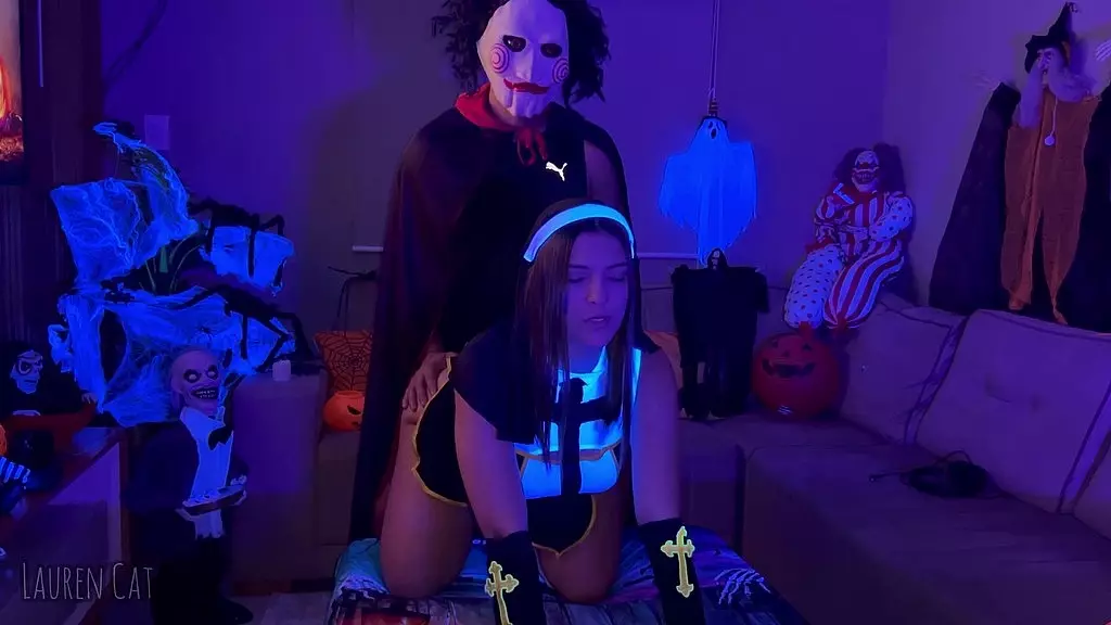 Perverted Nun gets Rough Fucked by Billy