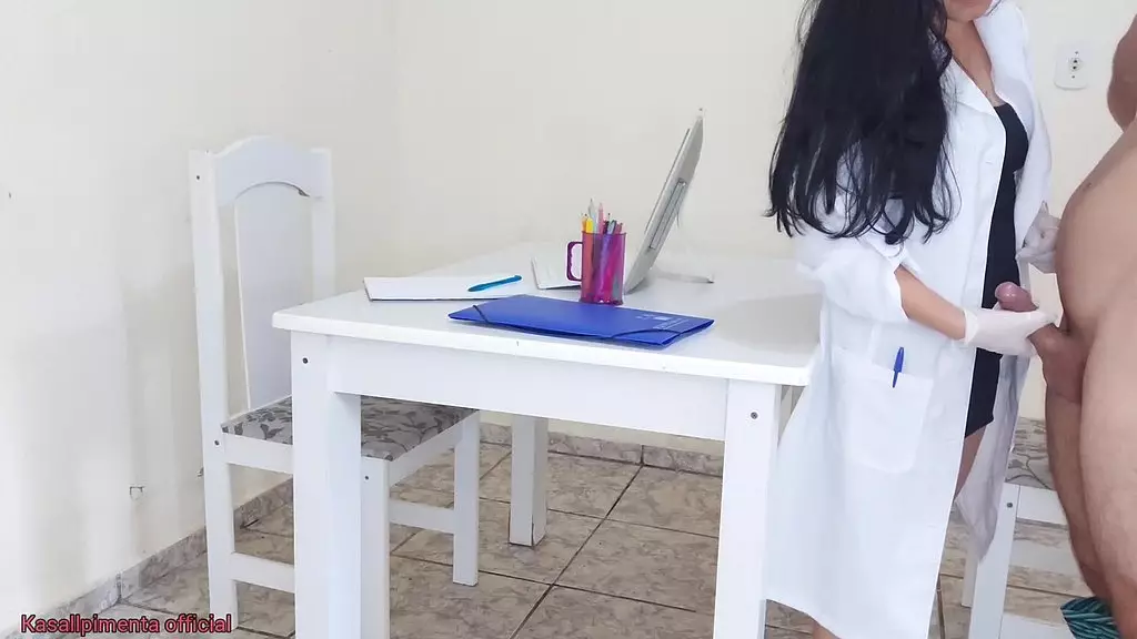 Dr Jennyfer Fucks Away Erectile Dysfunction in a Public Toilet!