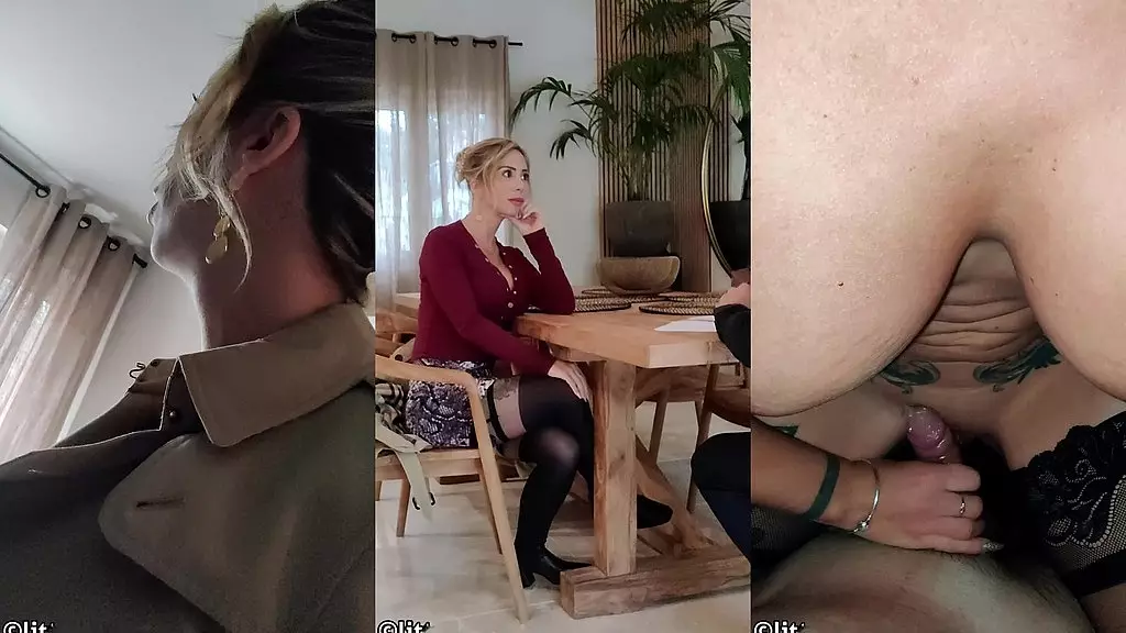 Dirty Latina Plays Seductive Games with Realtor