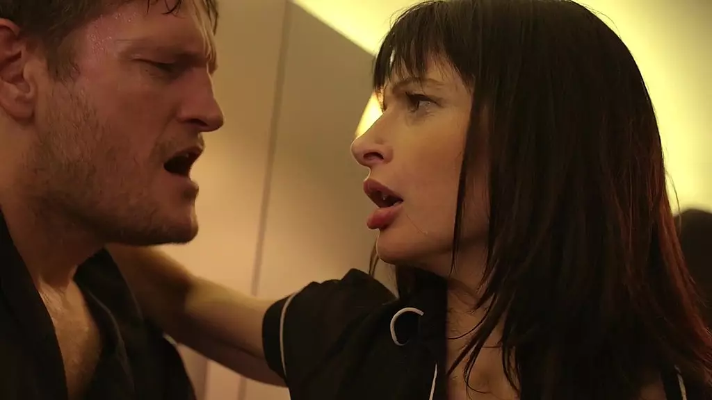 Sloppy Public Restroom Sex with Ava Courcelles