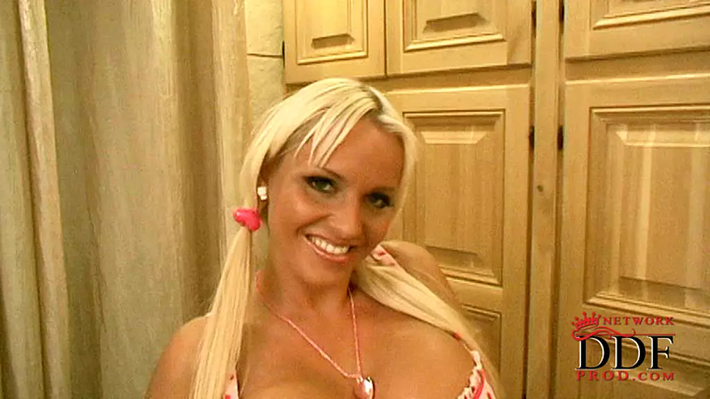 Latvian Blonde Jordan Pryce Hungry for Cock