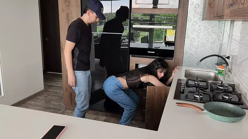 Blonde Bombshell Jopy Fucks Plumber and Employee