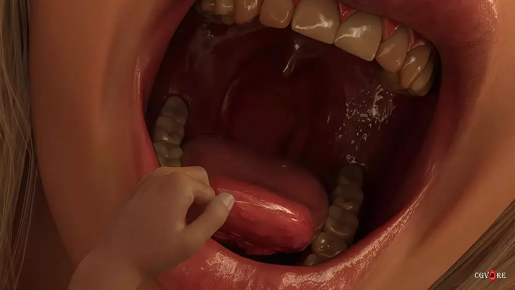 Blonde Giantess Devours All in Sexy Lingroup