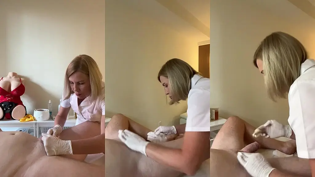 Cop Fucks Assistant After Wax Job