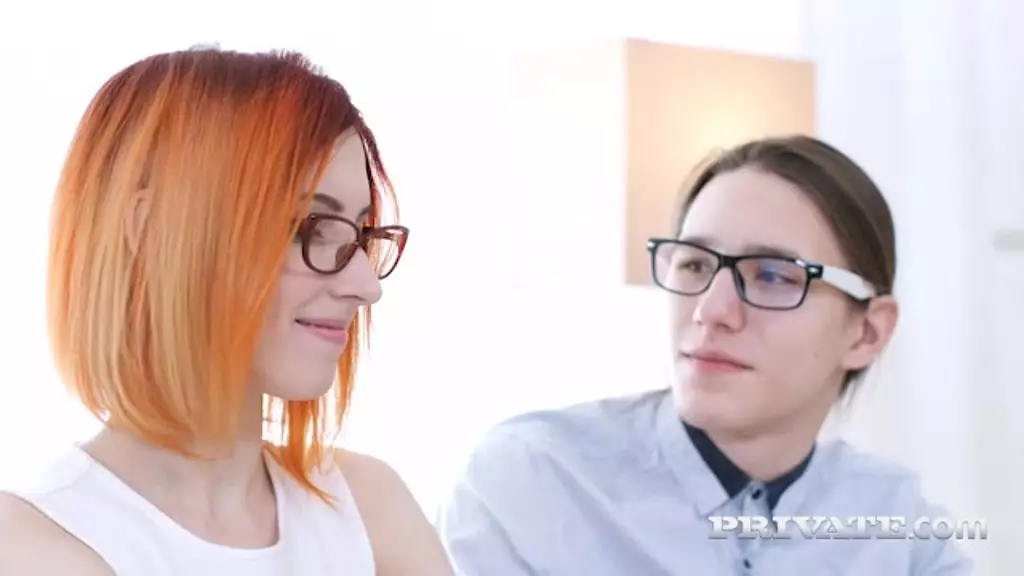 Nerdy Teen Elin Holm Takes It Up the Ass