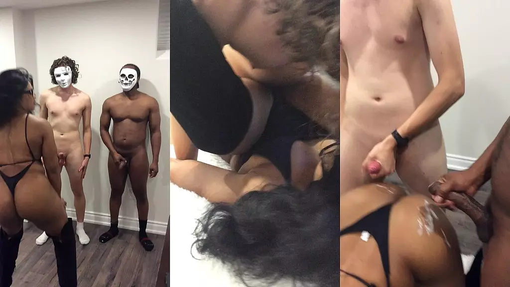 BBC Gang Bang with Virgin 18yo