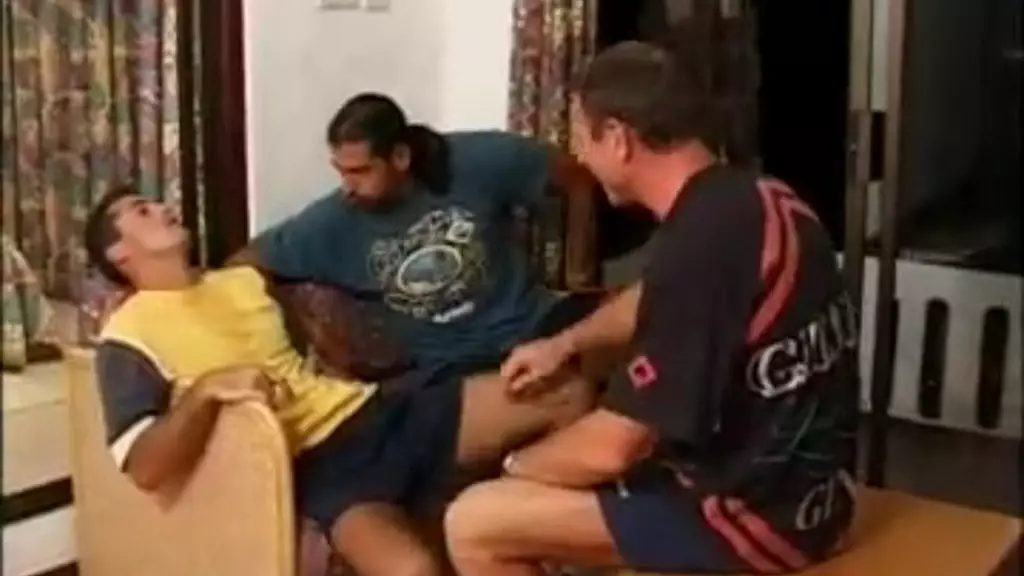 Kristina's Insatiable Threesome Blowjob