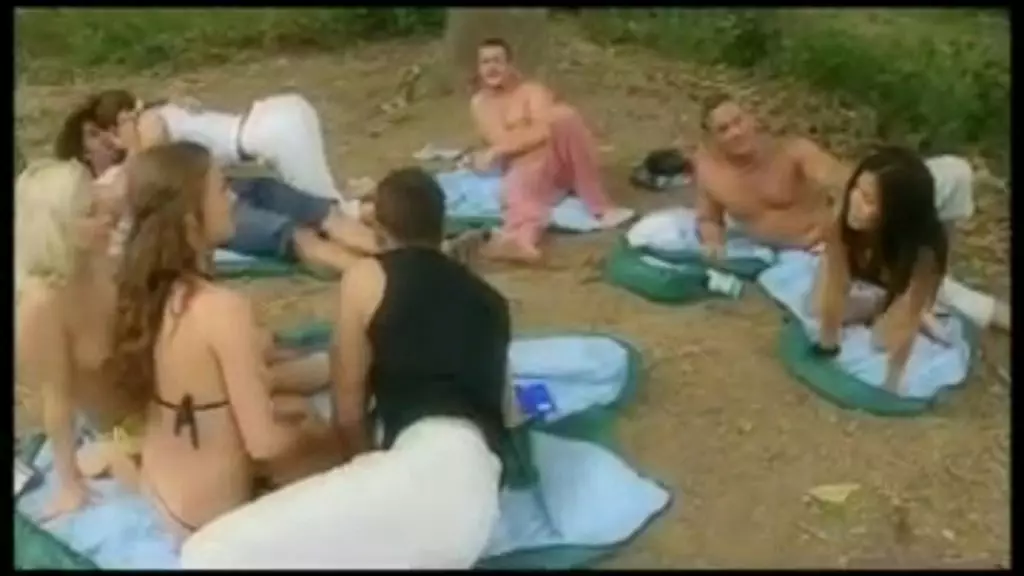 Sharka Blue Leads Epic Outdoor Orgy with DPs and Lesbians