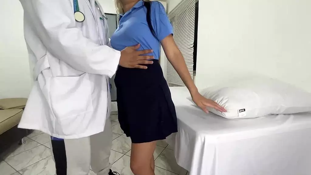 Perverted Doc Measures Perfect Latina Ass