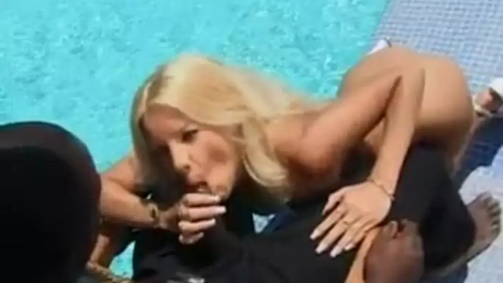 Kristina's Interracial Blowjob Debut