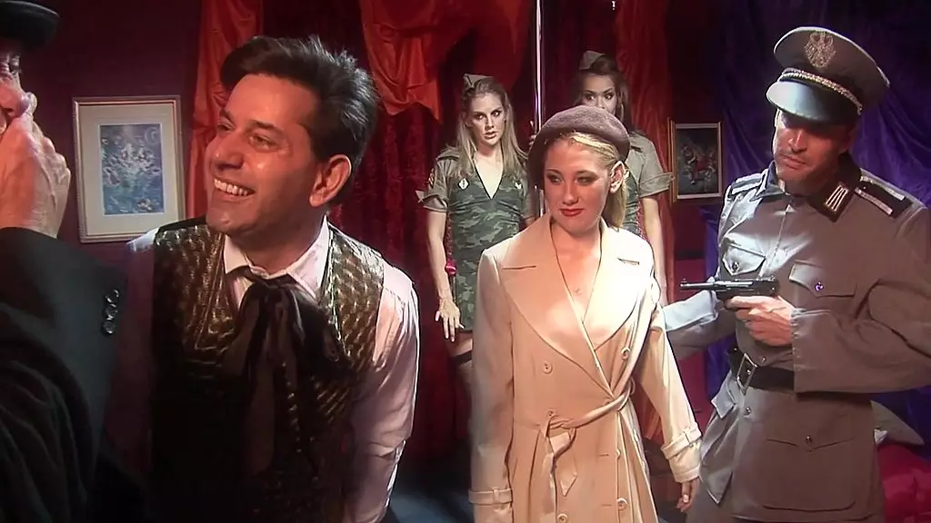 Daisy Marie Leads a Cabaret Gang Bang Frenzy