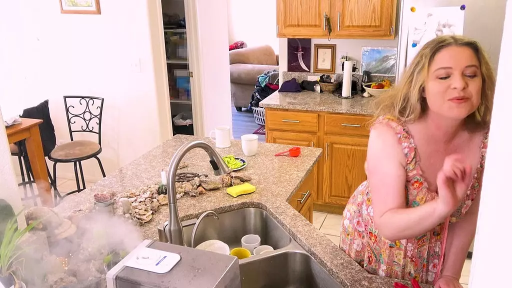 Stepmom Milf Erin Electra Fucked Hard in Kitchen