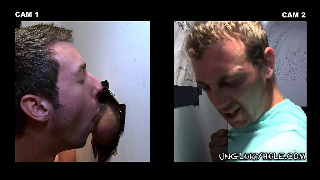 Ungloryhole Surprise for Horny Joe